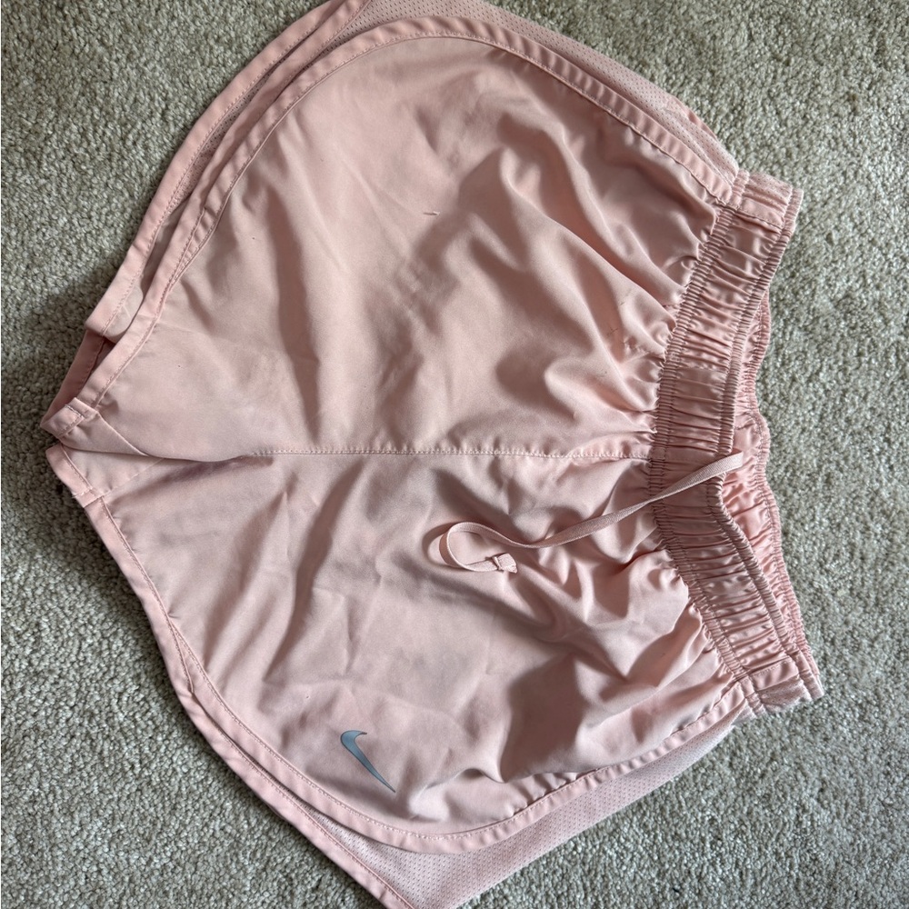 Nike Women's Light Pink Athletic Shorts